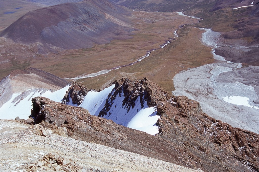 dolina Cagaan gol Tawan Bogd