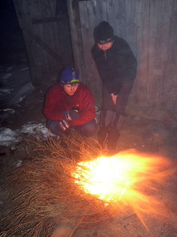 ognisko na połoninie hryniawskiej