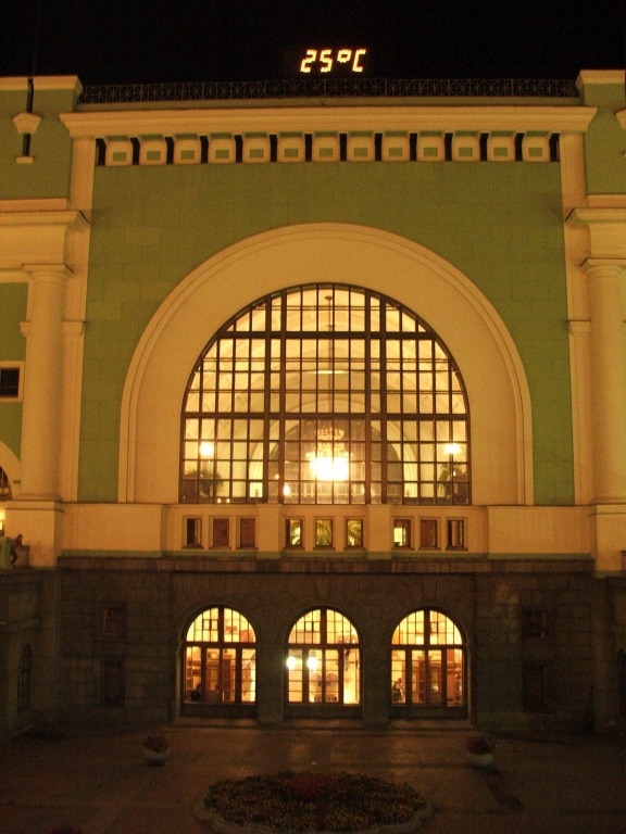 Dworzec w Nowosybirsku