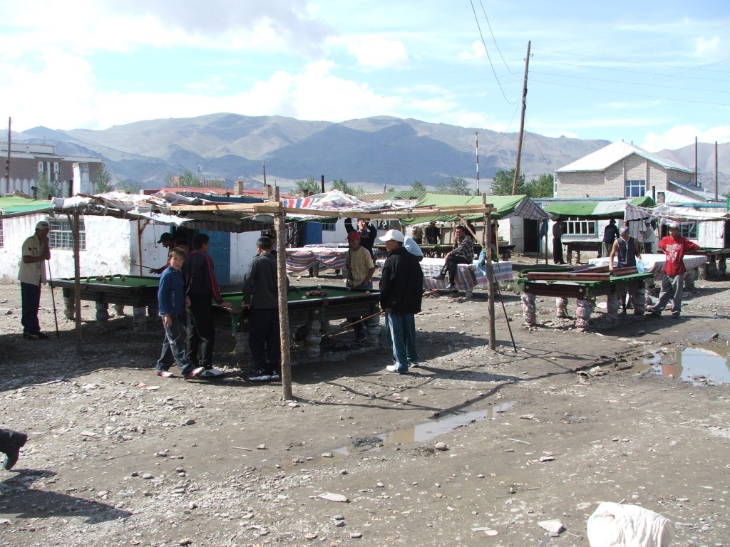 Bazar w Mongolii