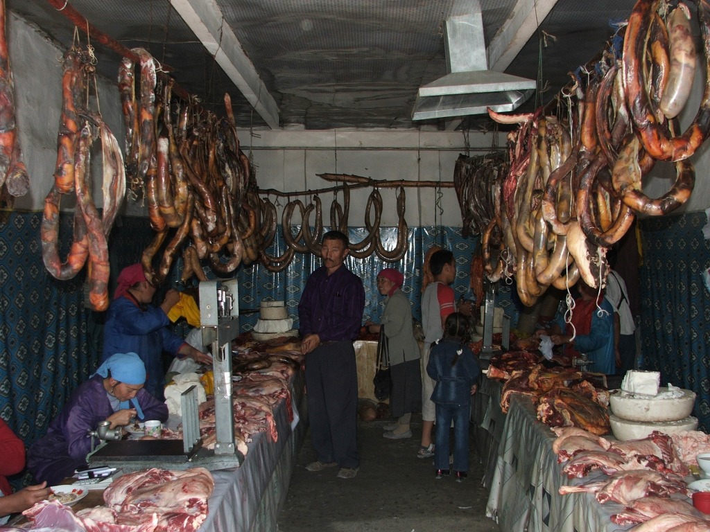 Bazar w Mongolii