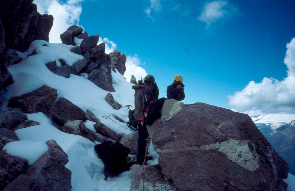 Climbing in Caucazus