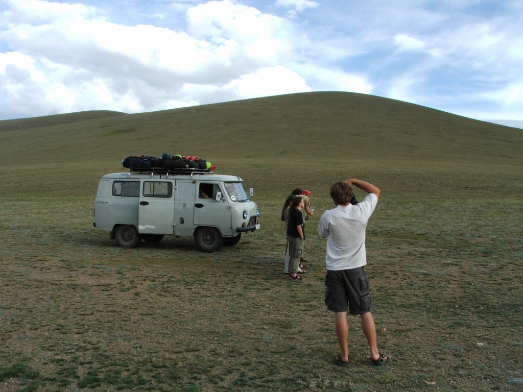 UAZ 452 buchanka w Mongolii