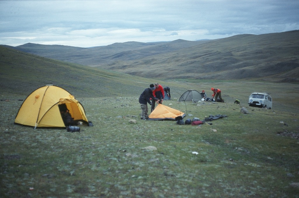 Nocleg w Mongolskich górach