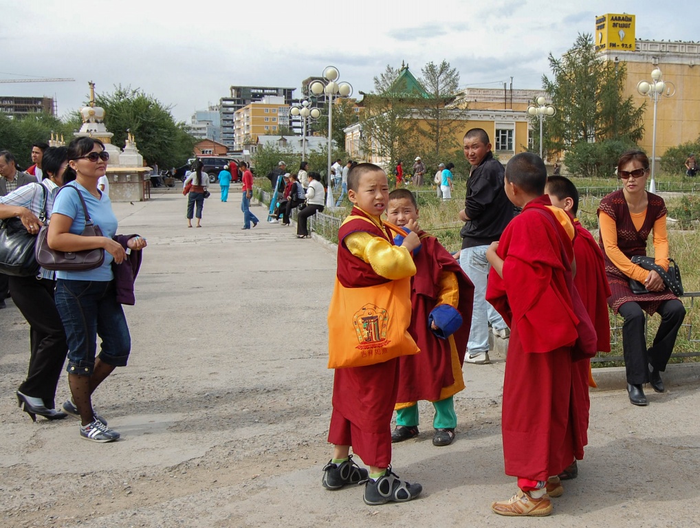mnisi buddyjscy mongolia