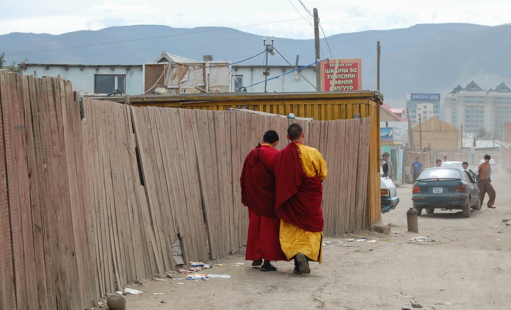 mnisi buddyjscy mongolia
