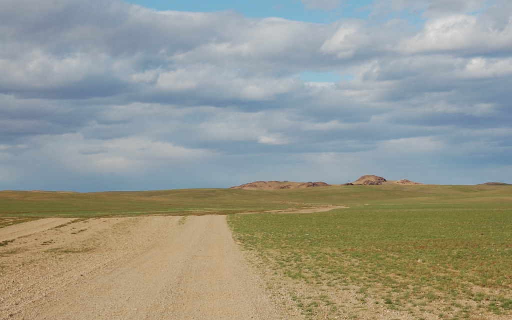 mongolia droga przez step