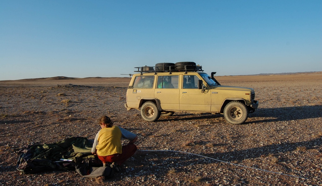 Nissan Patrol 160 w Mongolii