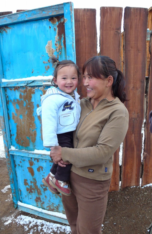 dzieci mongolia