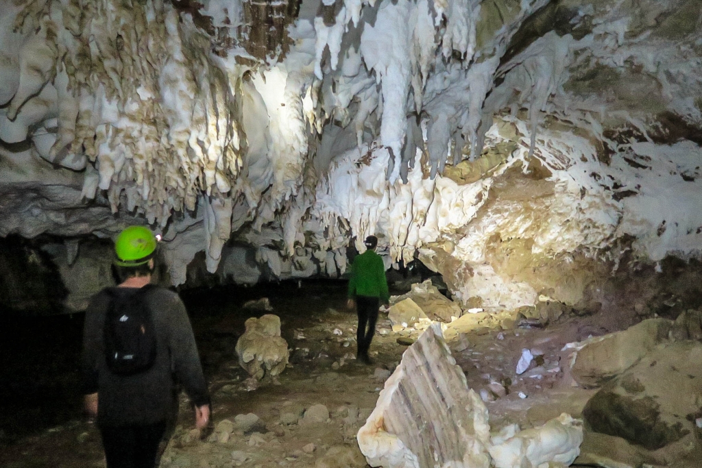 Jaskinia solna. Wyspa Qeshm. Iran