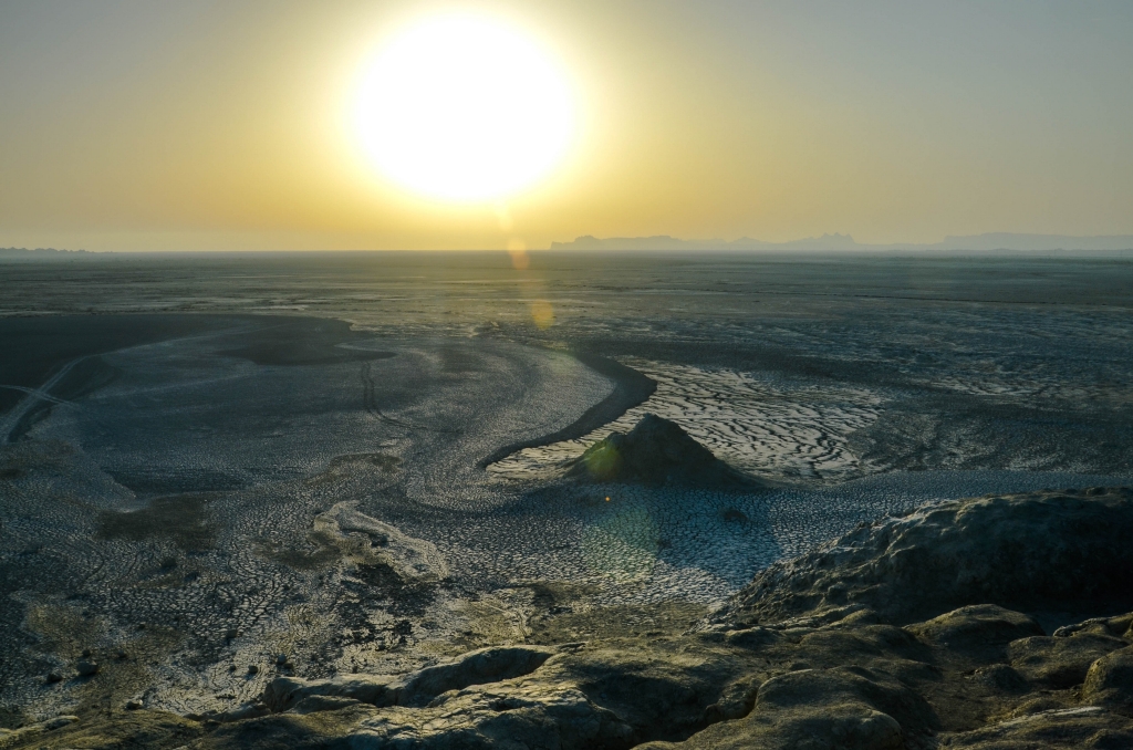 Mud Volcano, Makran coast , Iran