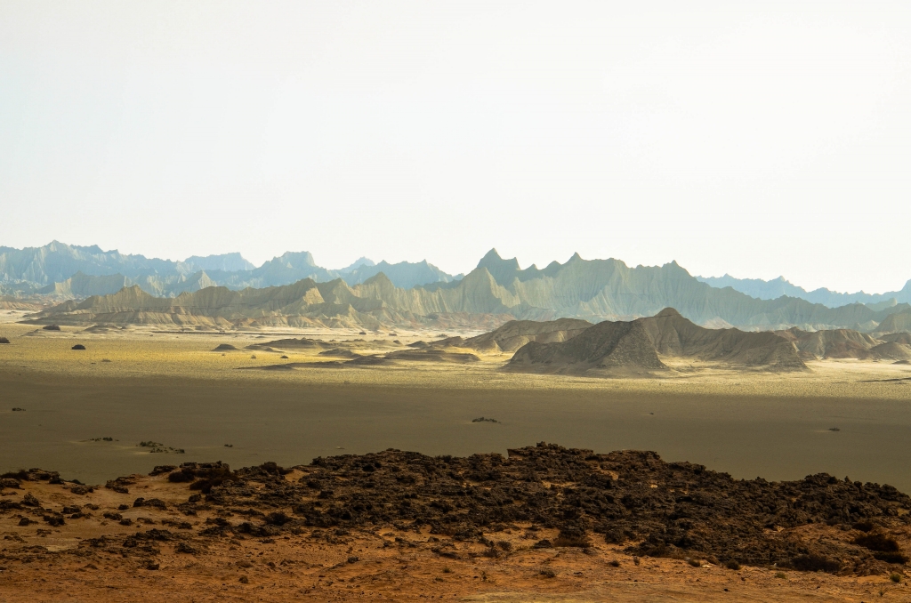 Marsjańskie góry prowincja Sistan i Beludżystan, Iran