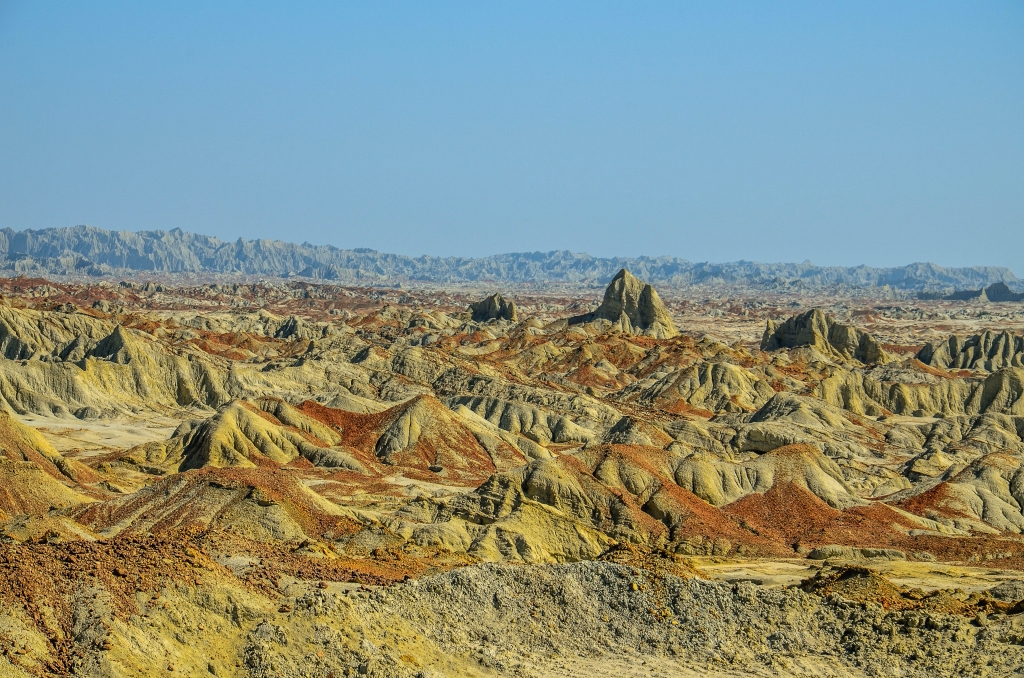 Marsjańskie góry prowincja Sistan i Beludżystan, Iran