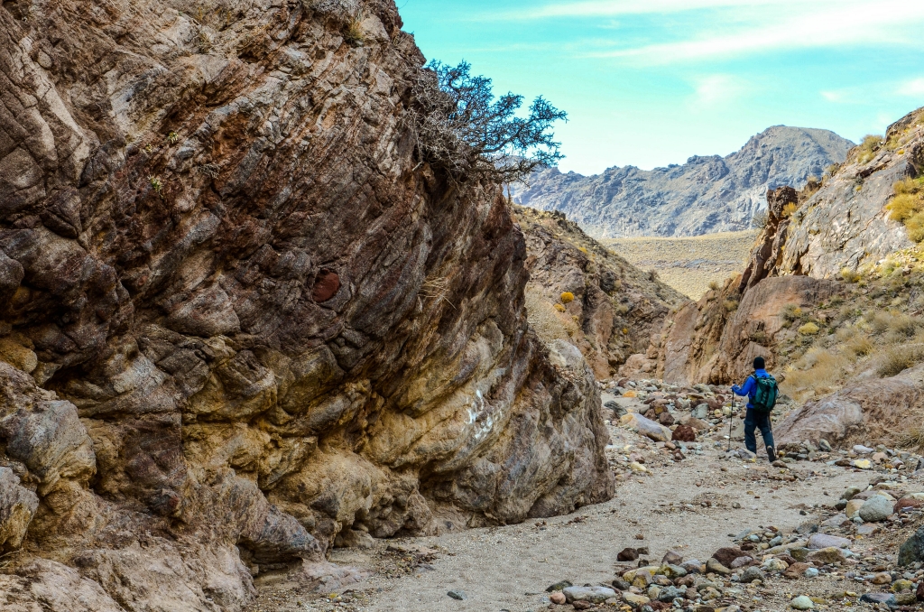 Route to Taftan volcano Iran