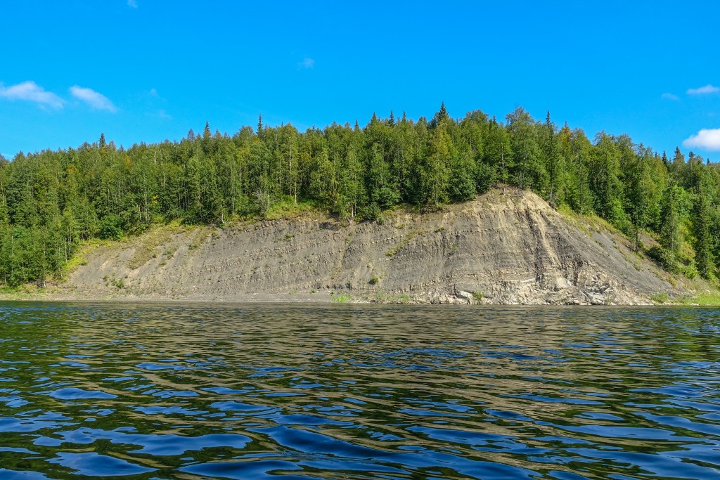 Spływ rzeką. Ural Subpolarny, Rosja