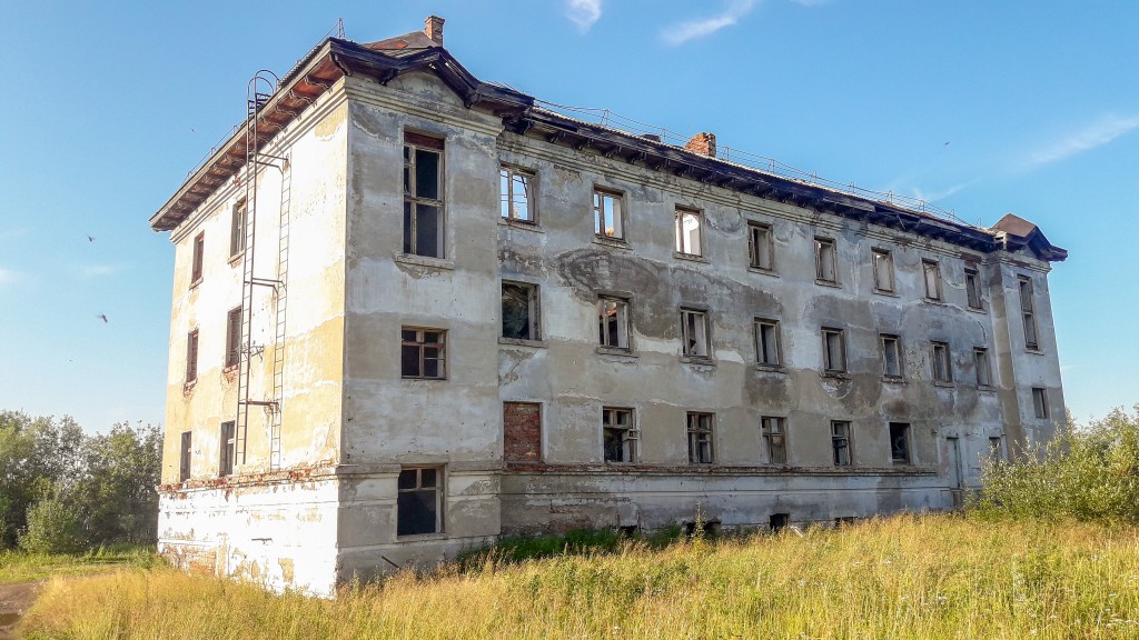 Opuszczone miasto. Ural Rosja