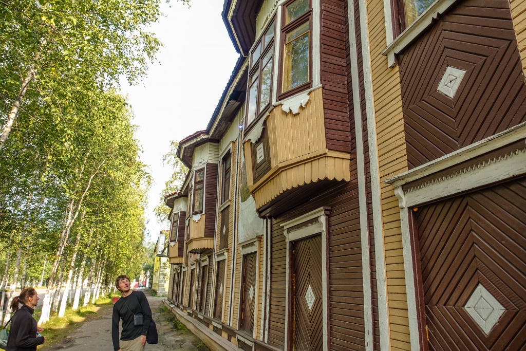 Miasto na Uralu. Rosja
