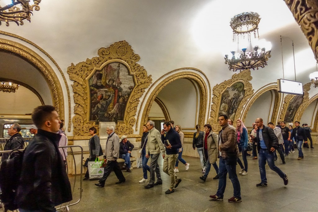 Stacja moskiewskiego metro